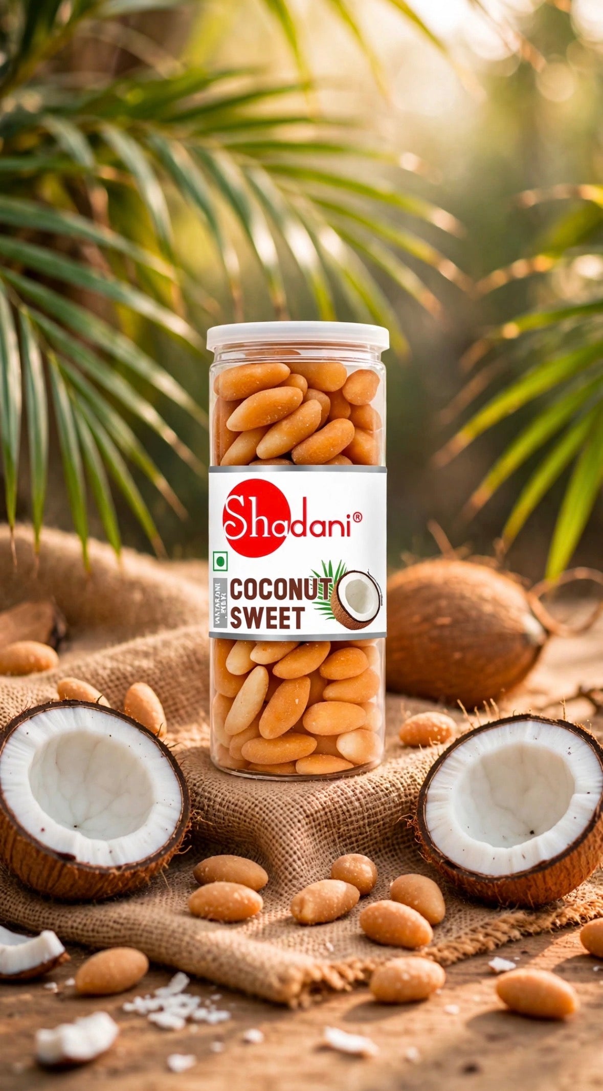 Coconut Sweet Peda Indian Sweet
