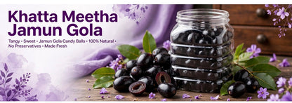 Khatta-Meetha Jamun Gola (Pack Of 5)